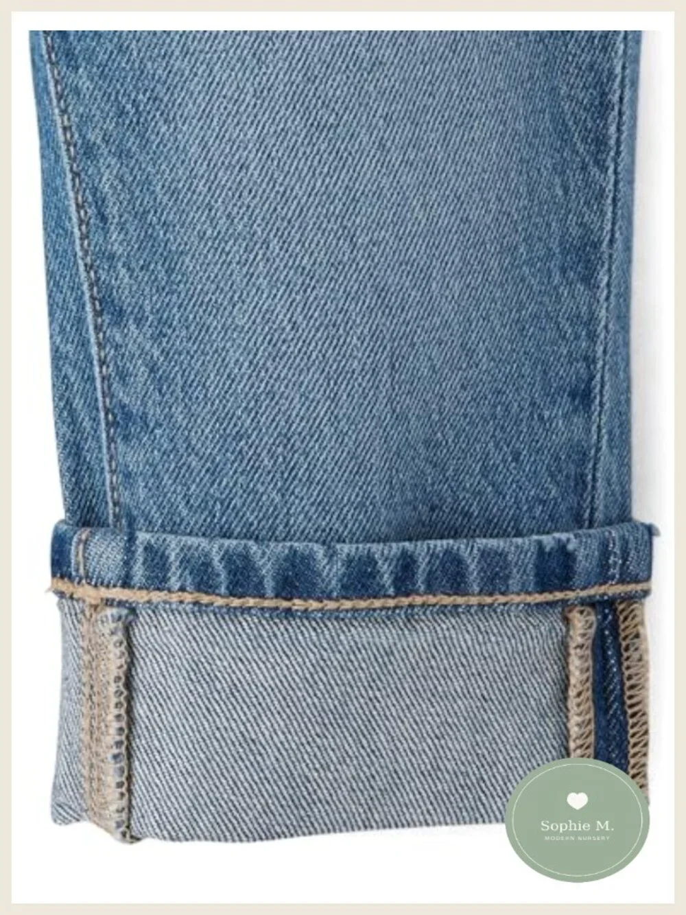 Toddler Girls Straight Leg Fashion Denim Jeans - Cotton Stretch